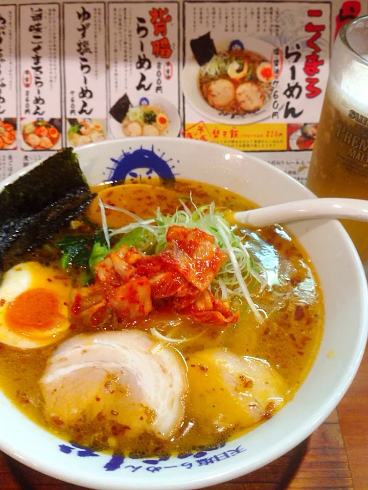 べらしおらーめんの旨味こくまらラーメン|酩酊親父さん