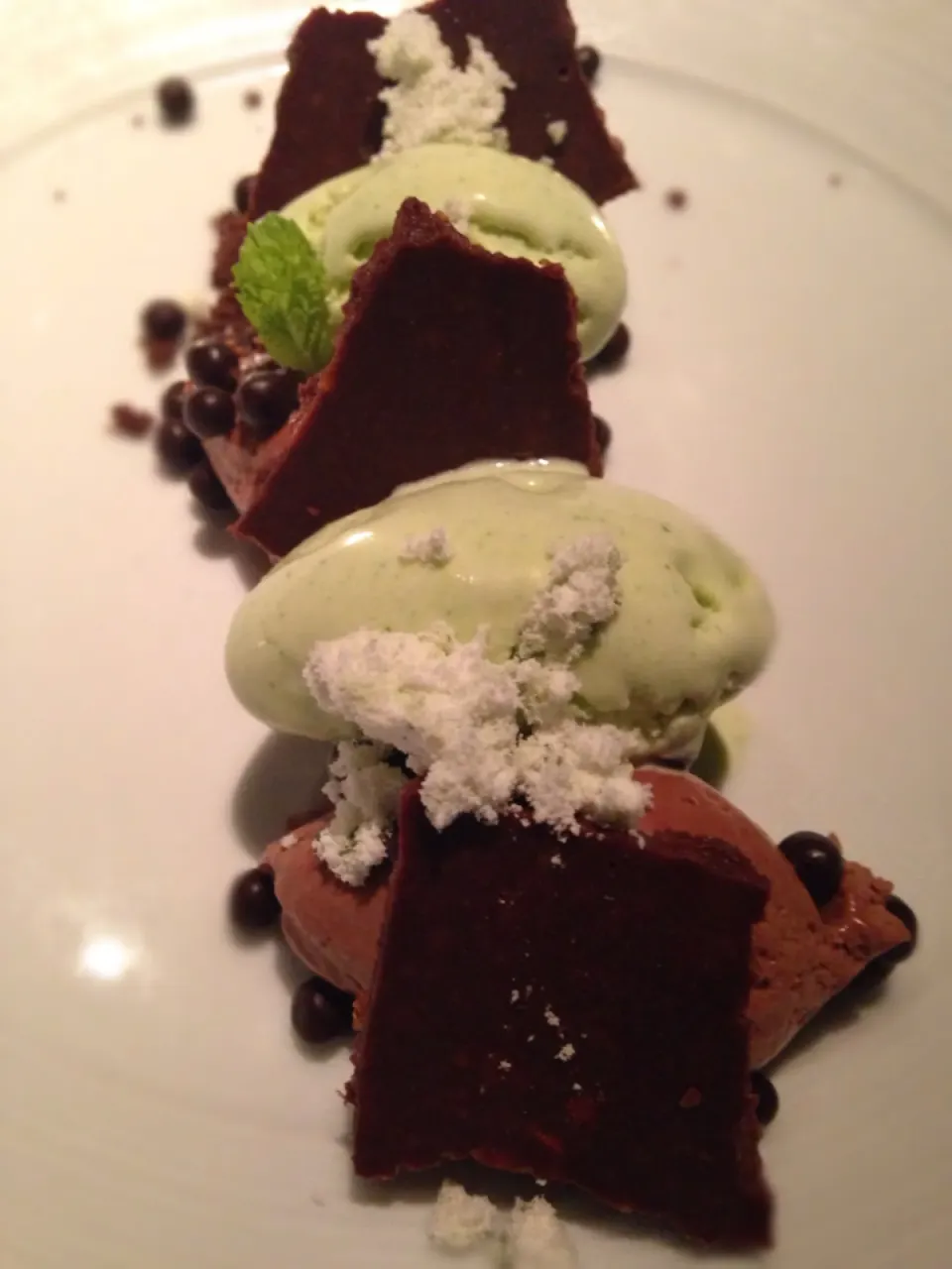 Mint chocolate gelato crunch|robert flickerさん