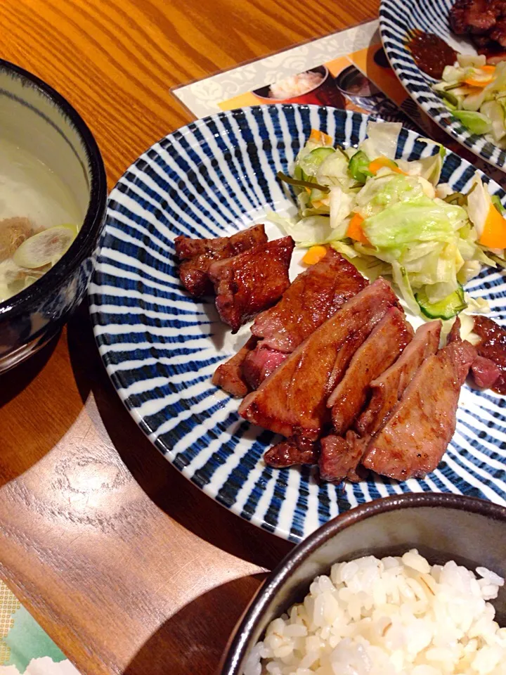 牛タン炭火焼き定食|あゆさん