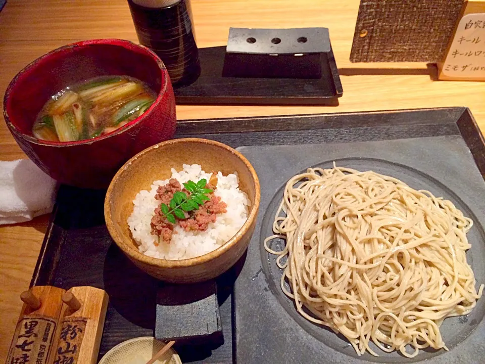 Snapdishの料理写真:カモせいろ|あ１さん