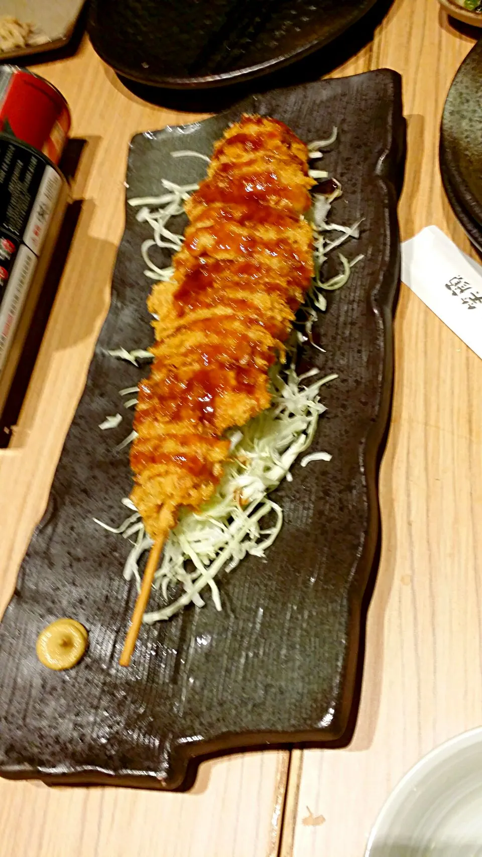 Snapdishの料理写真:30cm Tonkatsu|Yvonne Limさん