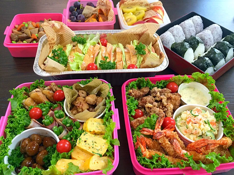 Snapdishの料理写真:運動会弁当|めぐみさん