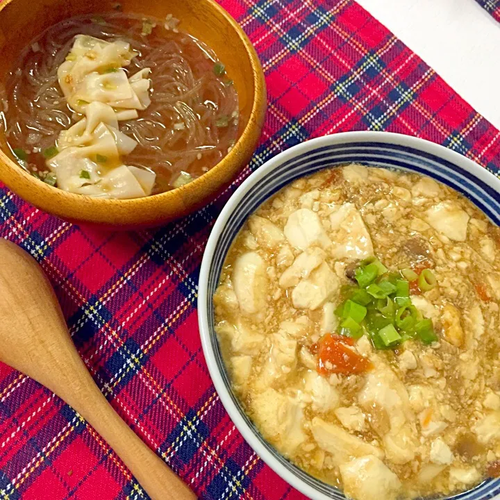 豆腐の五目あんかけ スープ春雨|瑞歩さん