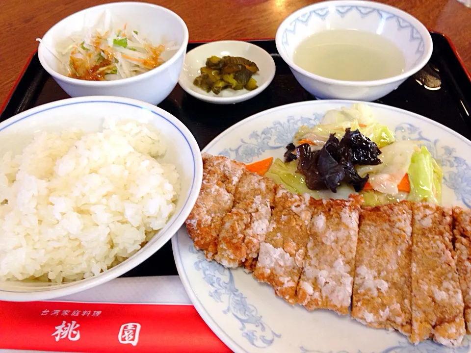 特製パイクー定食@台湾家庭料理 桃園(緑区原山)|みっさんさん