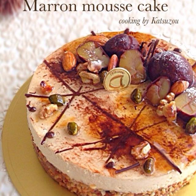 マロンムースケーキ/かっちゃん | Snapdish[スナップディッシュ