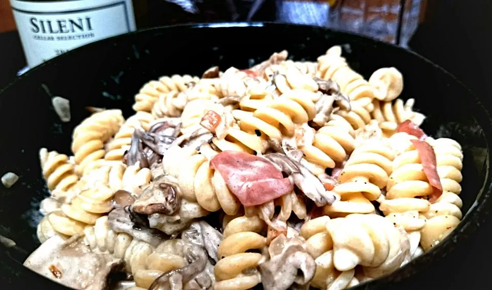 Fusilli con porcini e quattro formaggio|Naoki.Mさん