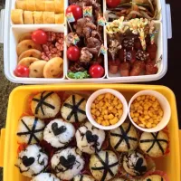 Snapdishの料理写真:運動会のお弁当♬|Chihirockさん