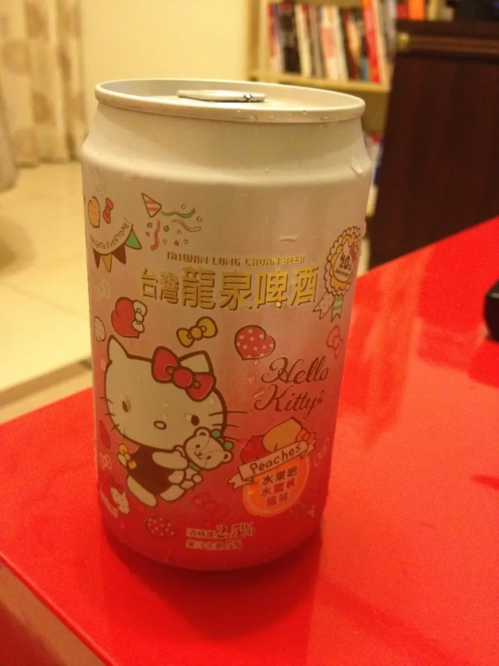 Taiwan beer with peach flavor|Elaineさん