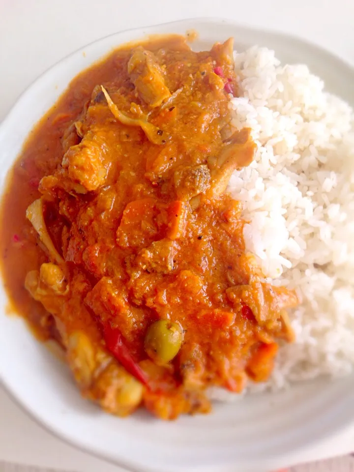 トマトチキンカレー|Taihei Oiさん