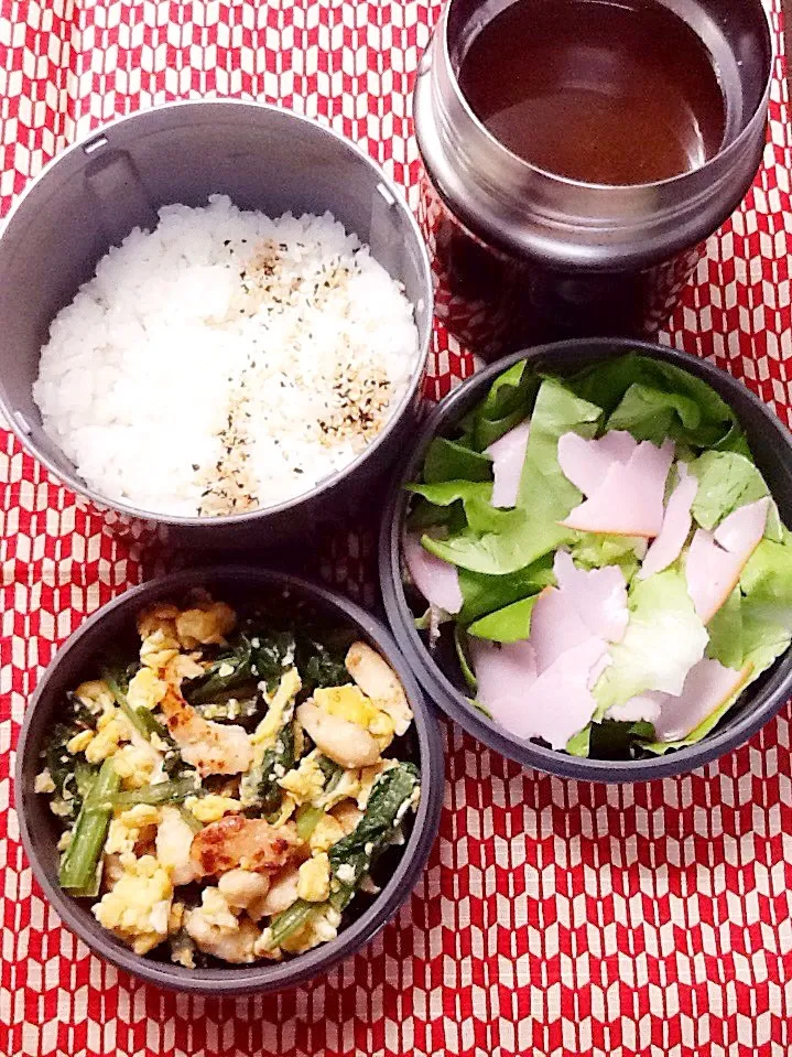 Snapdishの料理写真:9/29旦那弁🍱(●ↀωↀ●)✧|さとう かおりさん