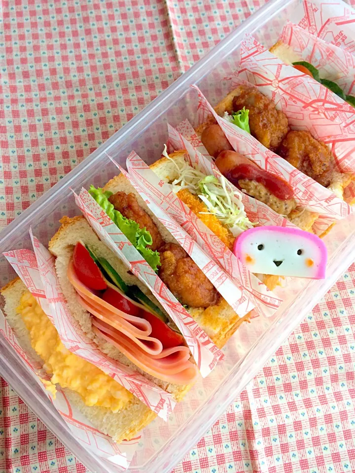 Snapdishの料理写真:今日の息子のお弁当2014/09/29|ミホさん