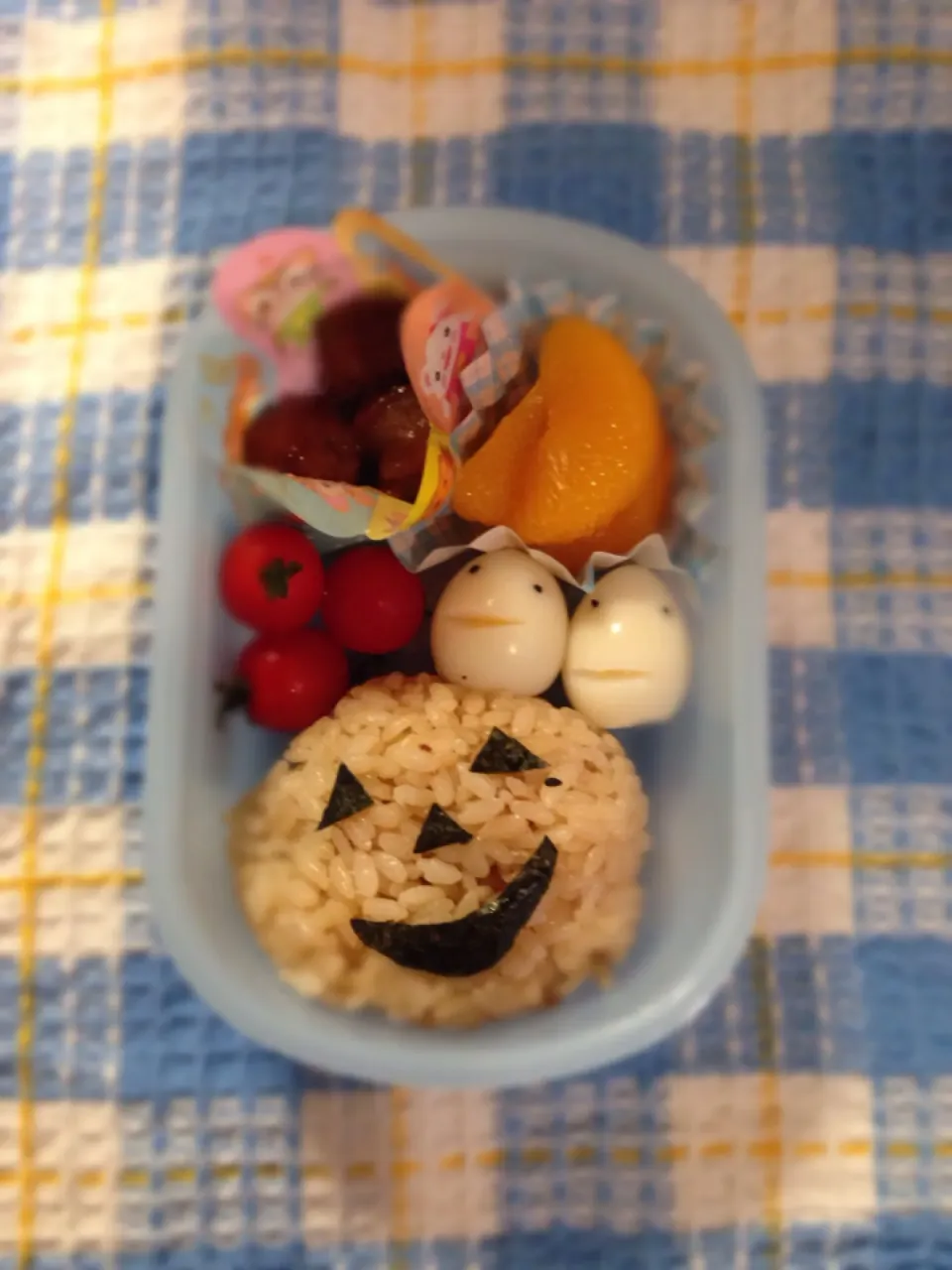 Snapdishの料理写真:ハロウィン弁当|りえさん