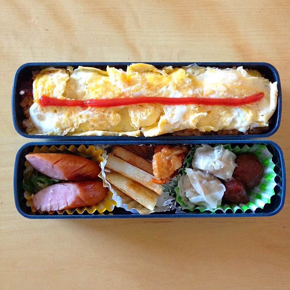 Snapdishの料理写真:息子弁当|ekiantiさん