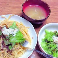 Snapdishの料理写真:カニ味噌パスタ|みきさん