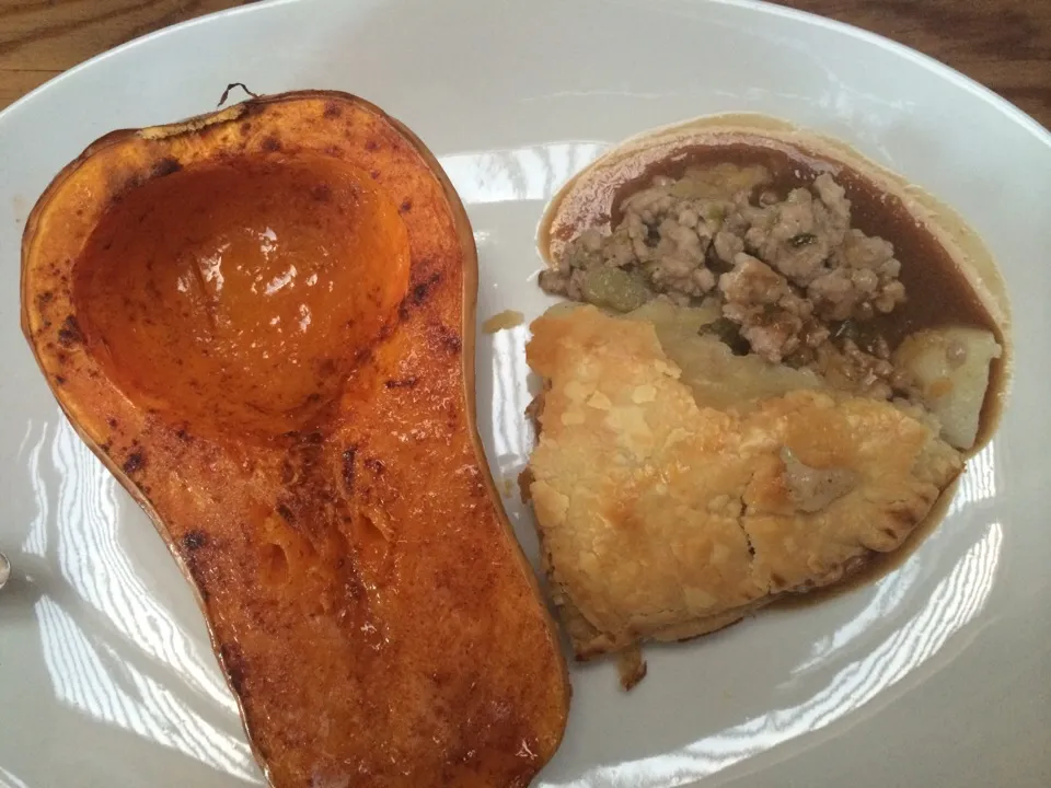 French meat pie with roasted butternut squash|Trisha & Patさん