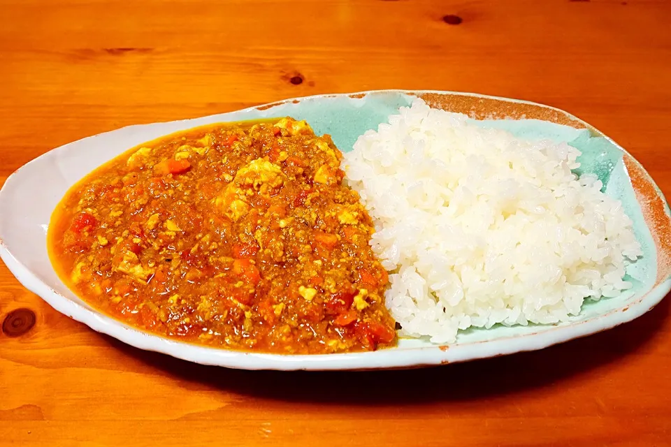 トマトと木綿豆腐のキーマカレー|秋元康宏さん