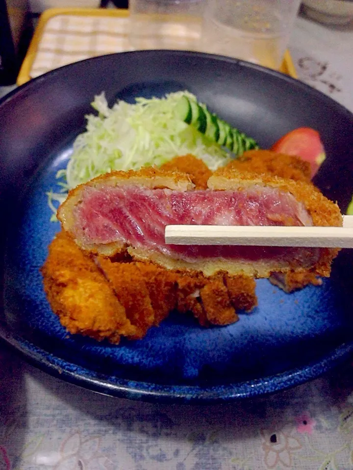 牛ロースカツ定食|すぎやまさん