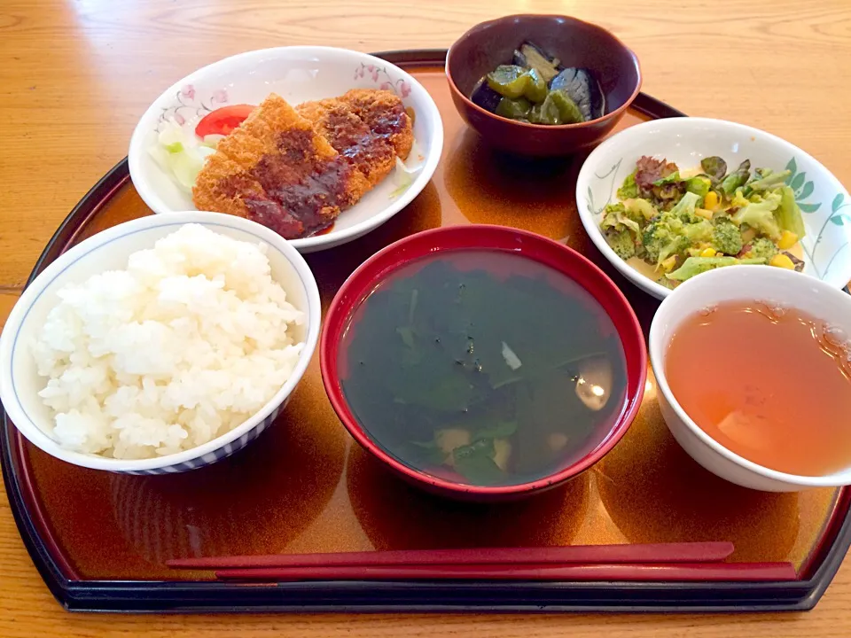 Tongkatsu Lunch Set|Food Gardenさん