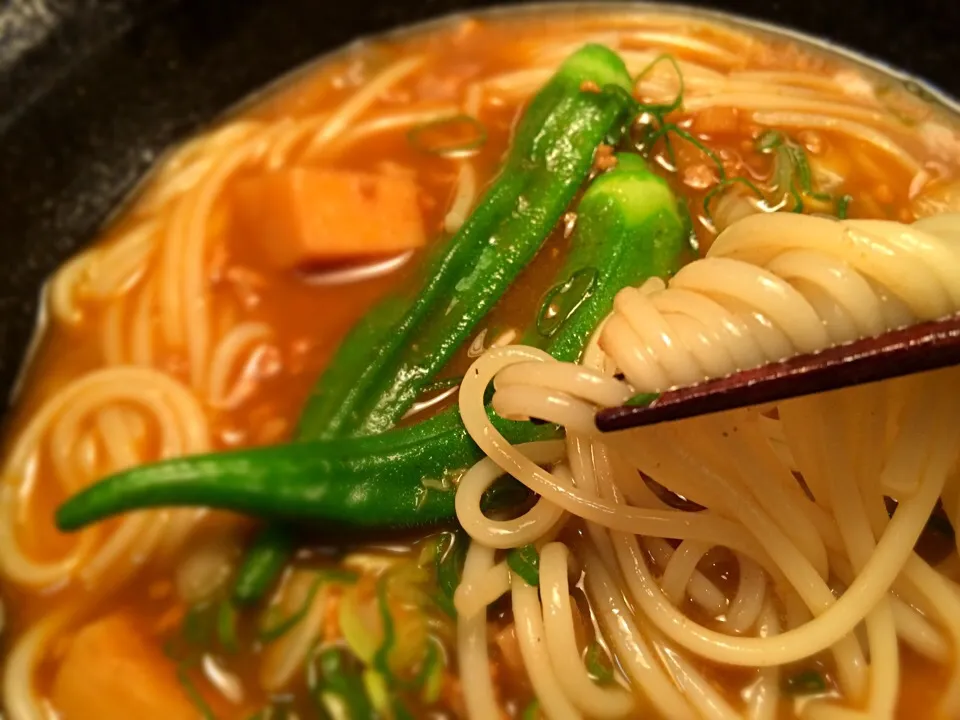 豚ひき肉と筍の出汁カレー3|半田手延べそうめんの店 阿波や壱兆さん