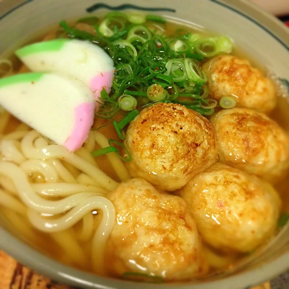 Snapdishの料理写真:究極のコラボ!!たこ焼きうどん🍜|にょんにいさん