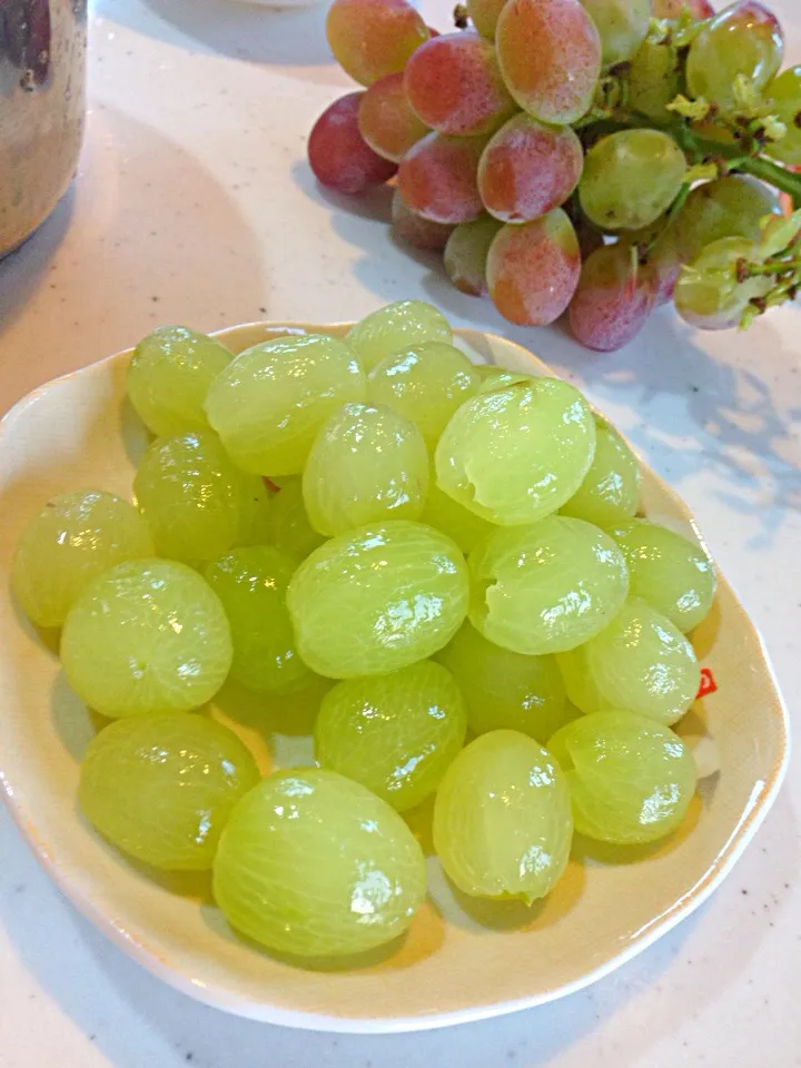 Snapdishの料理写真:Making Grape compote|viviさん