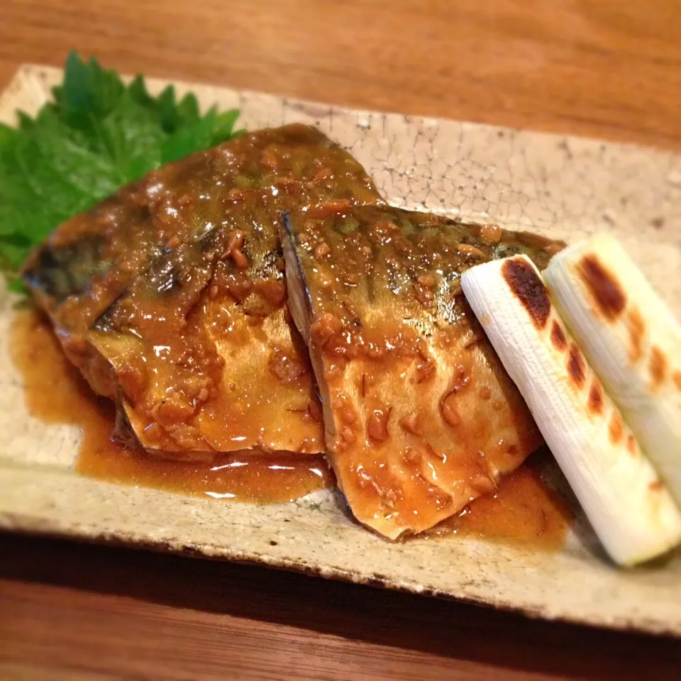 鯖の味噌煮|きのこ家さん