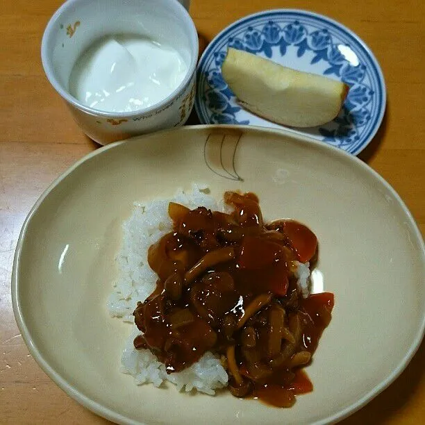 ぼっちゃんの朝食|ふみぃさん