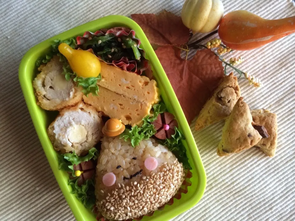 Snapdishの料理写真:なんで遅刻したの〜聞かれたら…（9月29日の弁当）|Bちゃんさん