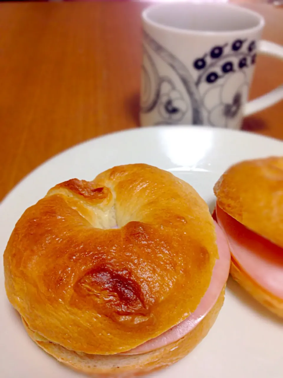 ベーグルサンド  野菜なし(^^;;|ともさん