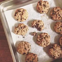 Snapdishの料理写真:チョコレートチップスコーンHealthy Chocolate Chip Scones. Made with Greek yogurt and Wholewheat flour, these take minutes to make and taste even better than a chocolate chip |brendieeeさん