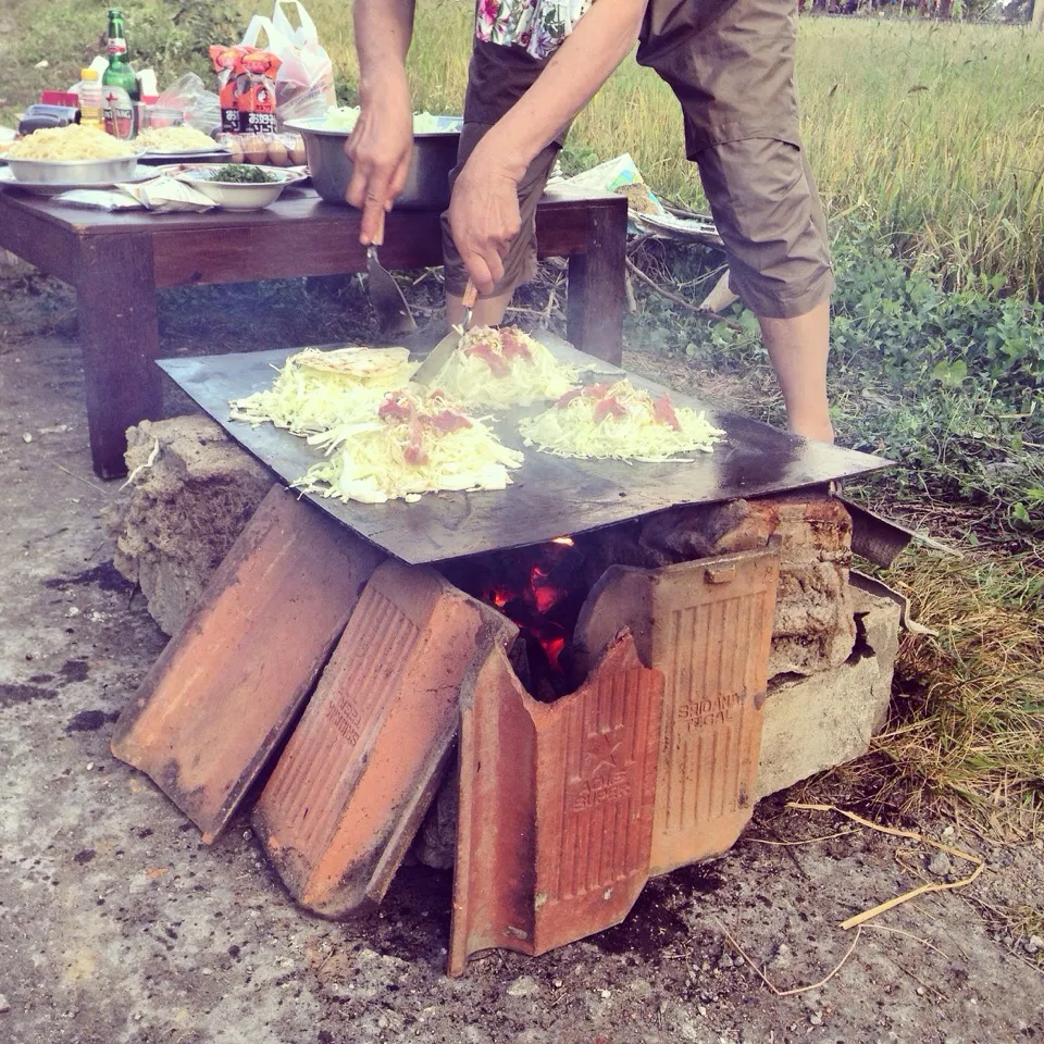 Snapdishの料理写真:お好み焼きパーリー|さと⋆さん