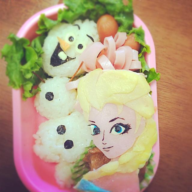 絶品 アナ雪を使ったキャラ弁のレシピ25選 Snapdish スナップディッシュ