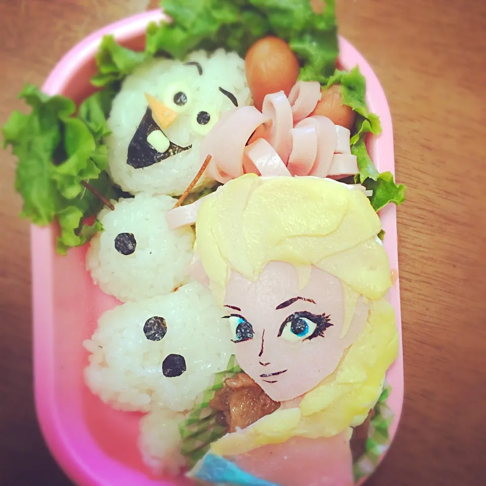 アナと雪の女王♡キャラ弁|Namiさん