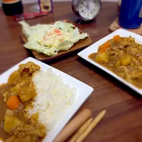 Snapdishの料理写真:9.11 カレー甘口|ゆかさん