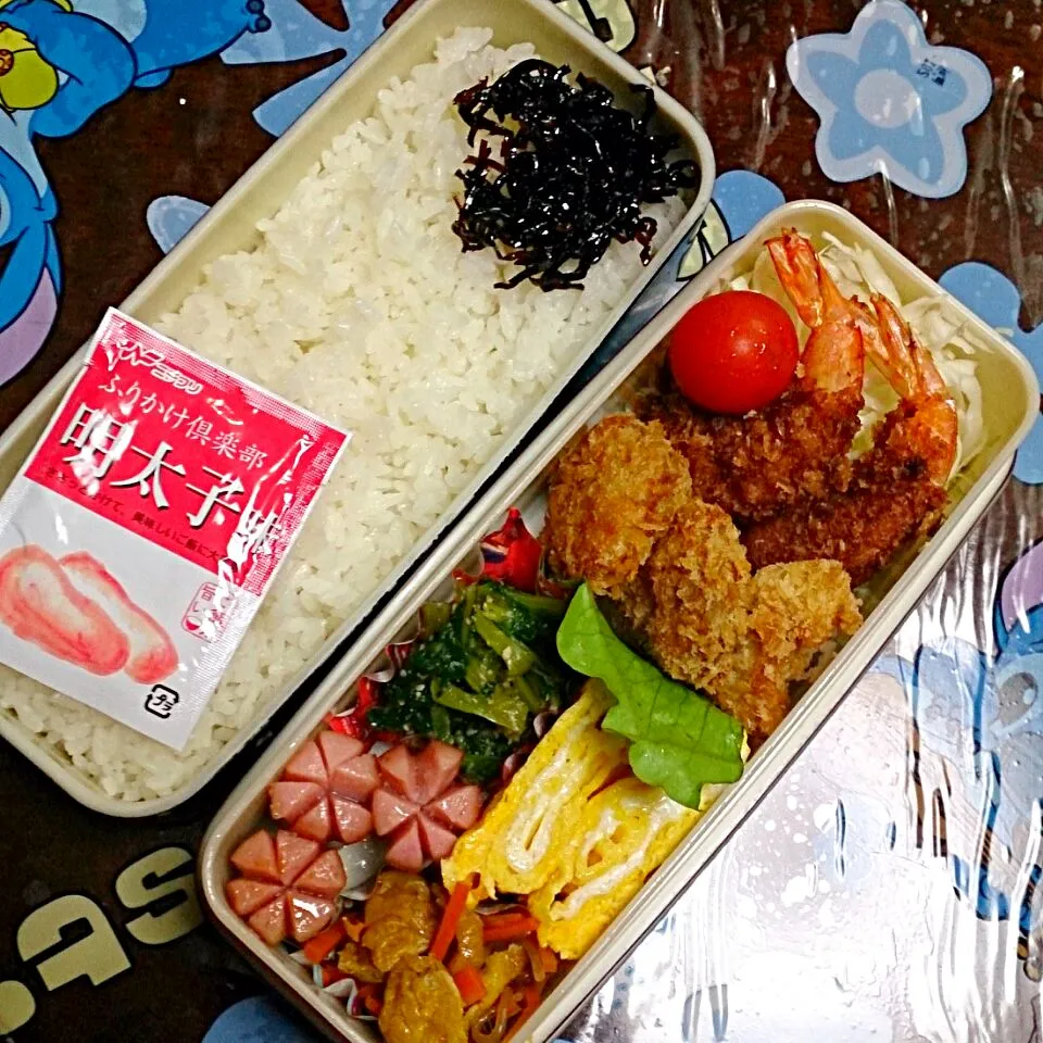 Snapdishの料理写真:10月1日 パパのお弁当|かなこさん