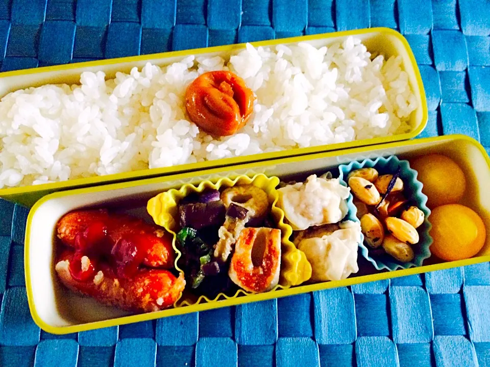 Snapdishの料理写真:2014.10.1  旦那お弁当(*^^*)|sayakyameさん