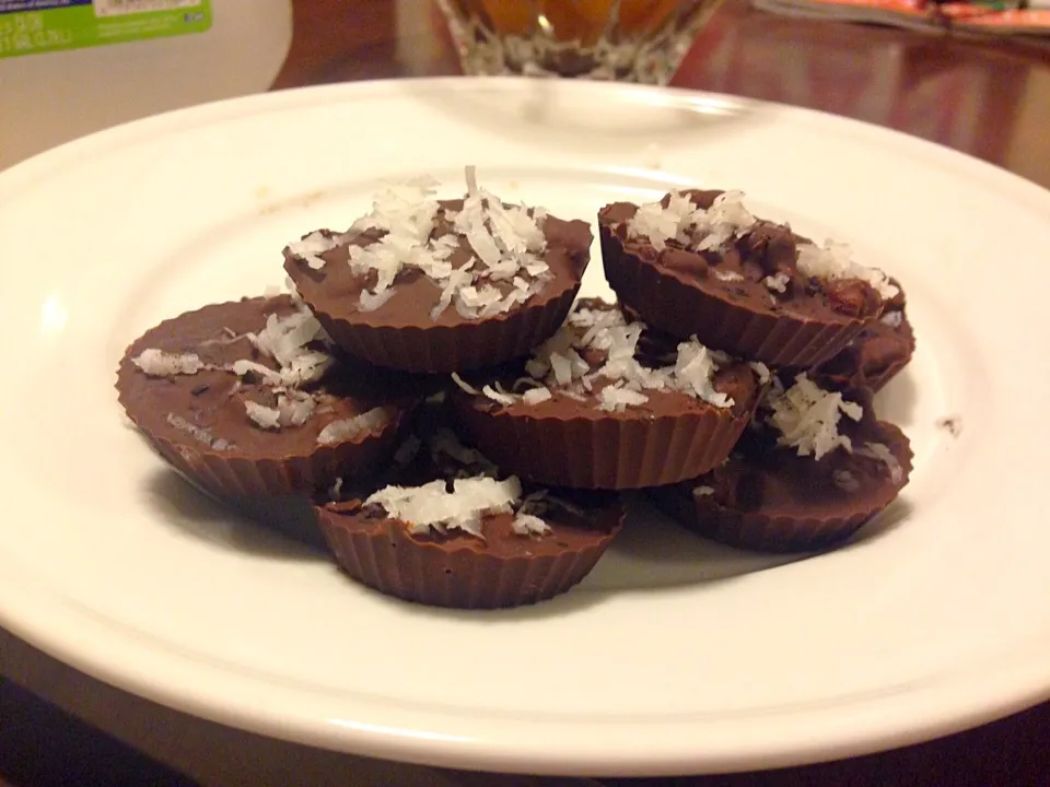 Snapdishの料理写真:Protien chocolate truffle|aishaさん