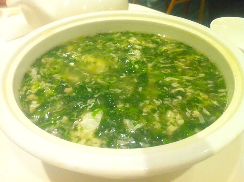 Diced fish & vegetable thick soup|skyblueさん