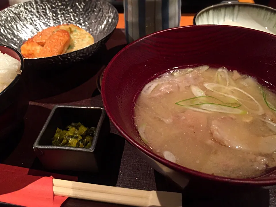 週替わり豚汁定食|hirotomoさん