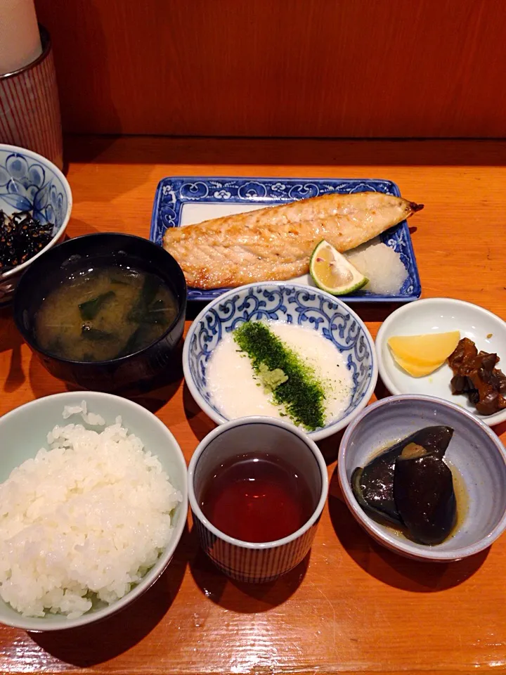 さば塩定食@つくし|YAMAさん