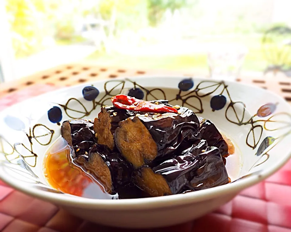 茄子の揚げ煮😊|くにぽんさん