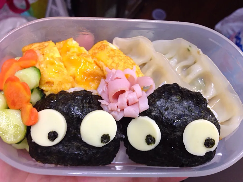 ゆーのお弁当 まっくろくろすけ|natuhoさん