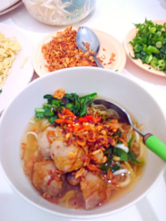 Snapdishの料理写真:bakso|Rizkha Ayudya Yuliasariさん