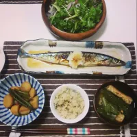 今日の晩ごはん🍴秋定食🍴|sghrstkさん