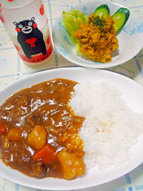 二段熟カレー中辛夏トマトカレー|うたかた。さん