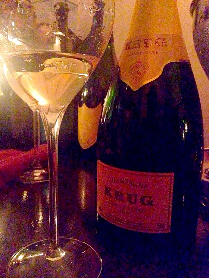 シャンパン。KRUG。|黒田大作さん