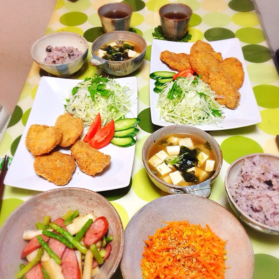 昨日からヒレカツ食べたかったんだよ。晩飯っヾ(*´∀｀*)ﾉ|うさ爺さん