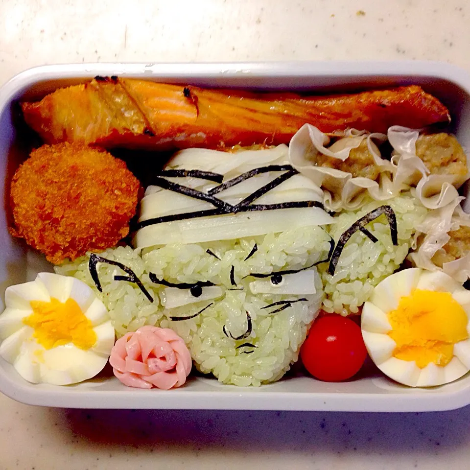 Snapdishの料理写真:息子のお弁当 2014.10.2|Ｌｅｈｕａさん