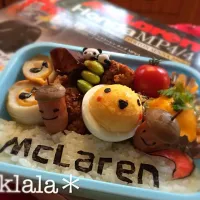 息子サーキットピットウォーク弁当⭐︎10/2