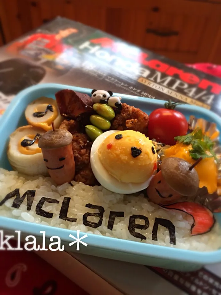 息子サーキットピットウォーク弁当⭐︎10/2|くららさん